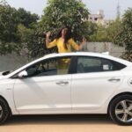 Varshini Sounderajan Instagram - Boomerang is must I say 🤪...awww my new Carr 😍