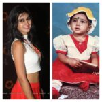 Varshini Sounderajan Instagram - Then n now..happy children’s day☺️