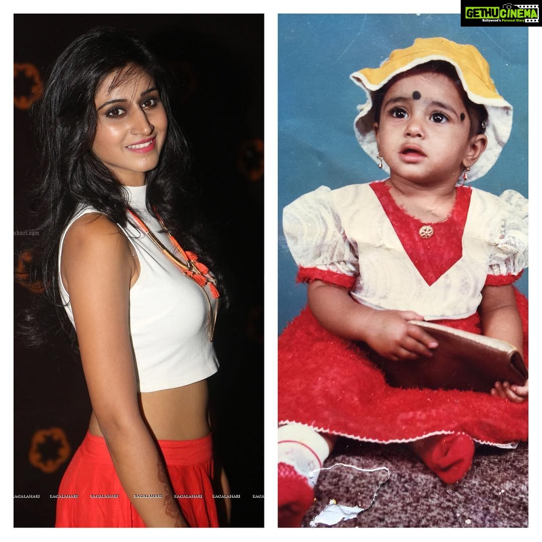 Varshini Sounderajan Instagram - Then n now..happy children’s day☺️