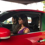 Varshini Sounderajan Instagram - Is it a ok shot? That’s the reaction from both of us😝. My next with #sudeerbabu