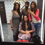 Varshini Sounderajan Instagram - Hair makeover day for three of us #mom #sissy thank you #prasad @Fsaloon