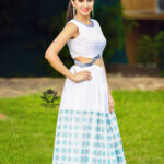 Varshini Sounderajan Instagram - For #dhee10 tonight. @duta_couture @sandeepgudalaphotography