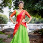 Varshini Sounderajan Instagram - Tonight #dhee10 💥Diwali special💥 costume by my favvv @dhiyuu😘😘 @varun_rao_v Pics @kalyaanchatha MUA @shyam @sravanthi