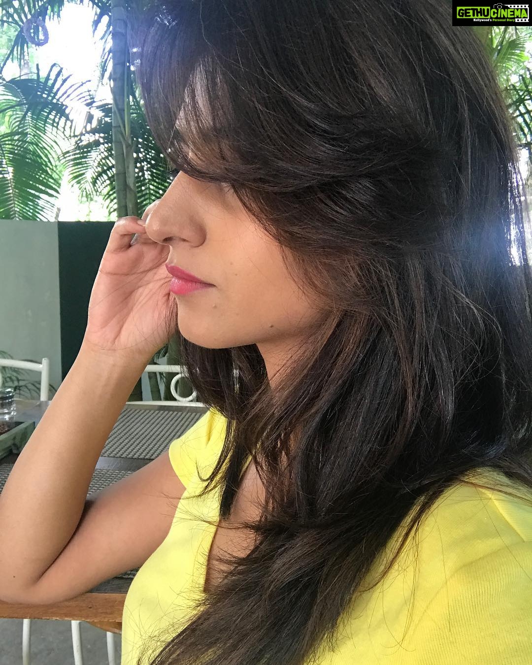 Varshini Sounderajan Instagram - Hair pampering day!!!