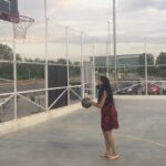 Varshini Sounderajan Instagram – #weekend #basketball #slowmo #happysunday #happtimes