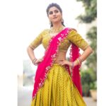 Varshini Sounderajan Instagram - Andariki Sankranthi Subhakanshalu🙏 Watch #maasankrathiveduka on @starmaa @12:00pm Wearing @firoz_design_studio Makeup @venu_makeupandhair Jewellery @spurthi_jewels PC @chinthuu_klicks