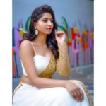 Varshini Sounderajan Instagram – Wearing @firoz_design_studio 
Earrings @houseofqc 
PC @v_capturesphotography
Hair @fairies_and_brides