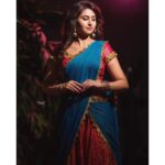 Varshini Sounderajan Instagram - For #comedystars Wearing @firoz_design_studio Makeup @venu_makeupandhair Hair @fairies_and_brides PC @sandeepgudalaphotography