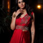 Varshini Sounderajan Instagram - For #comedystars @starmaa #1:30pm @imashwinbabu Wearing @justlikethatbyanju Jewels @houseofqc PC @punithphotography3