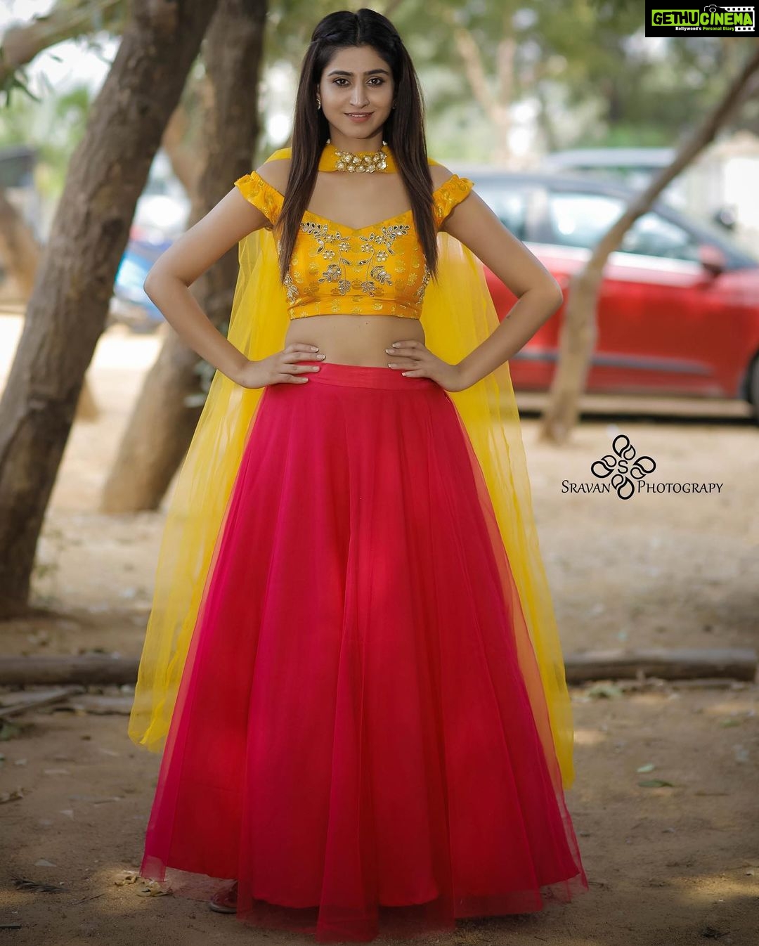 Varshini Sounderajan Instagram - For #dheechampions Wishing you all a very happy Pongal Wearing @firoz_design_studio PC @sravan_goud8981 Hair @swethareddy.mandadi