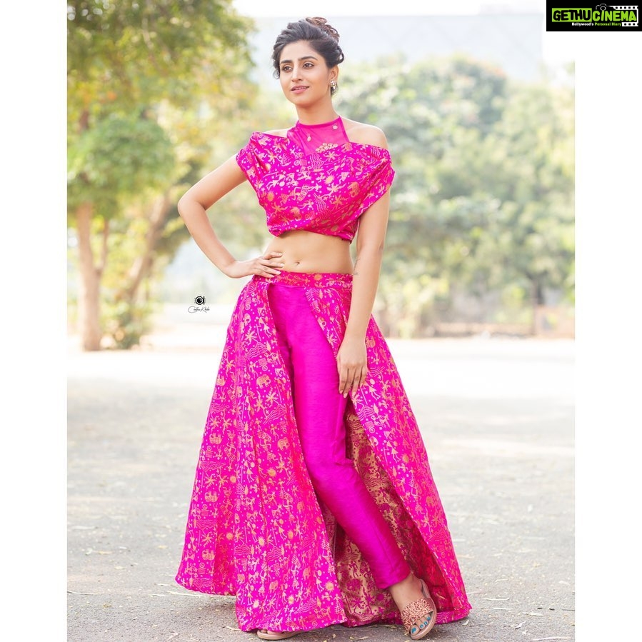Varshini Sounderajan Instagram - @firoz_design_studio @chinthuu_klicks