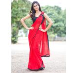 Varshini Sounderajan Instagram - For #dheechampions tonight. Wearing @firoz_design_studio PC @chinthuu_klicks Hair @swethareddy.mandadi