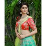 Varshini Sounderajan Instagram - Wishing you all a very happy Vinayaka chavithi.. Costume @firoz_design_studio Jewels @firoz_design_studio PC @acharya_photography Makeup @syam_bridal_makeu_art Hair @swethareddy.mandadi