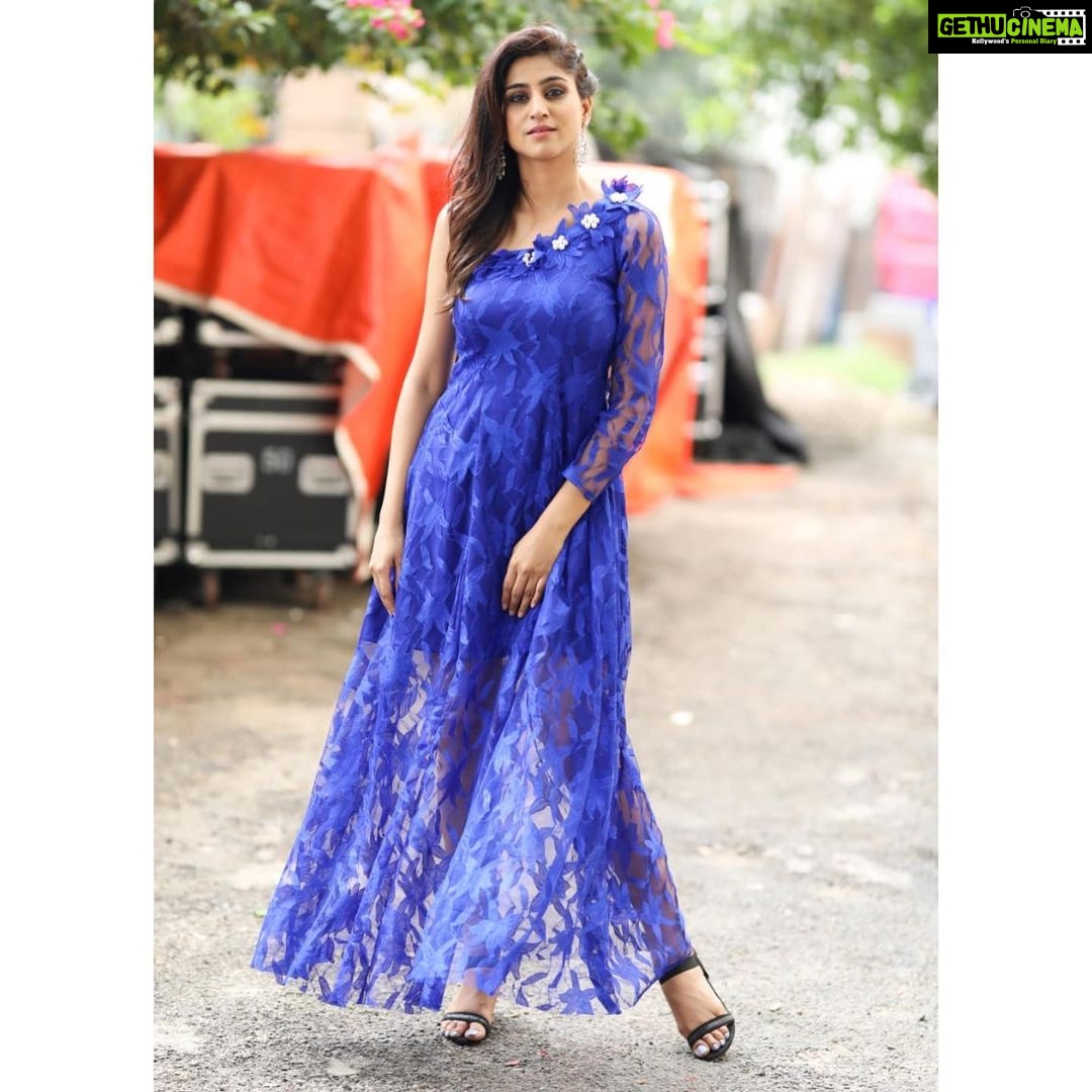 Varshini Sounderajan Instagram - For #dheechampions Wearing @firoz_design_studio Makeup @shearsandbrushes_thesalon Hair @swethareddy.mandadi PC @they_call_me_keshu