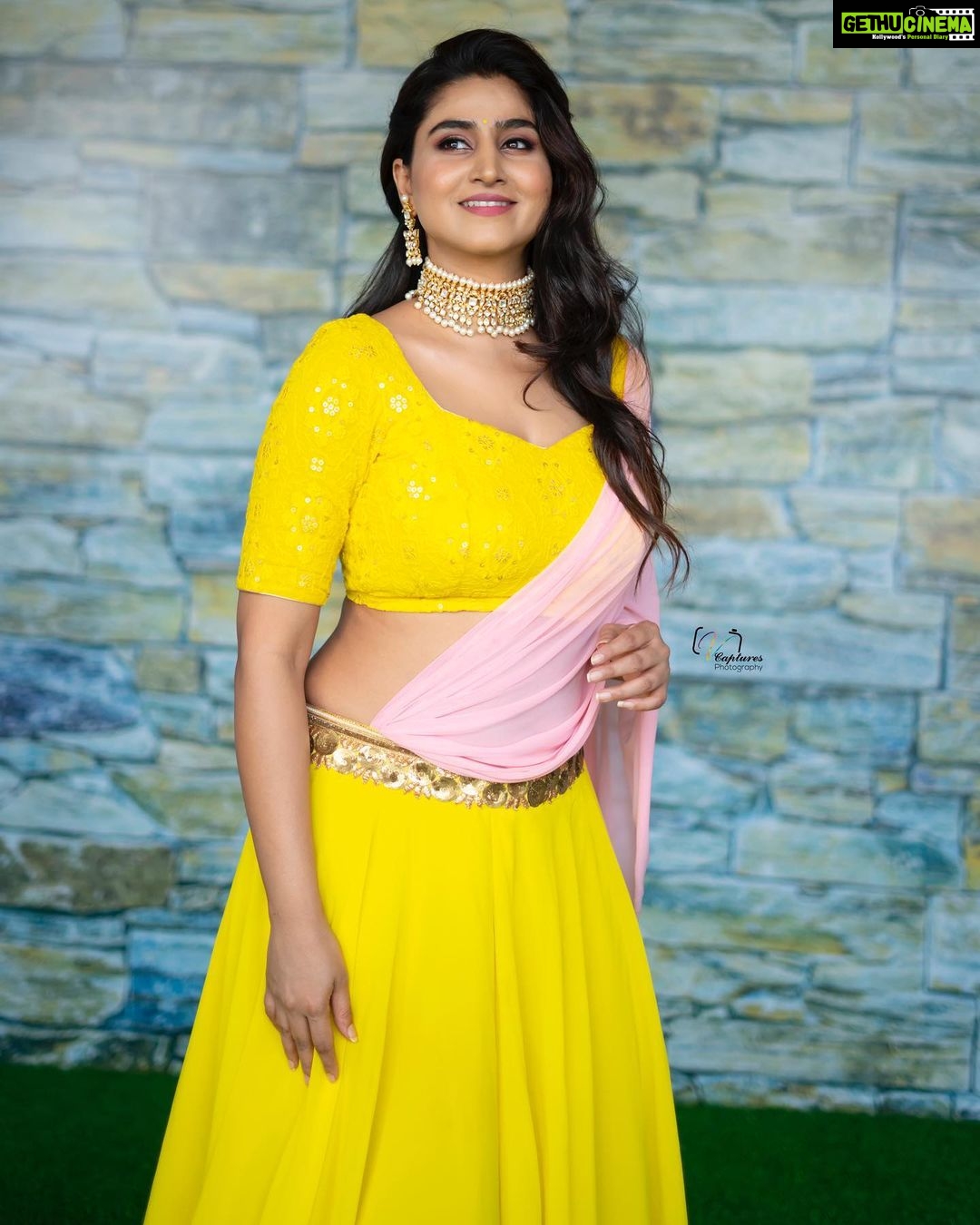 Varshini Sounderajan Instagram - Costume @navya.marouthu Makeup n hair @makeup_by_amulya PC @v_capturesphotography . . . #varshini #instagram #instagood