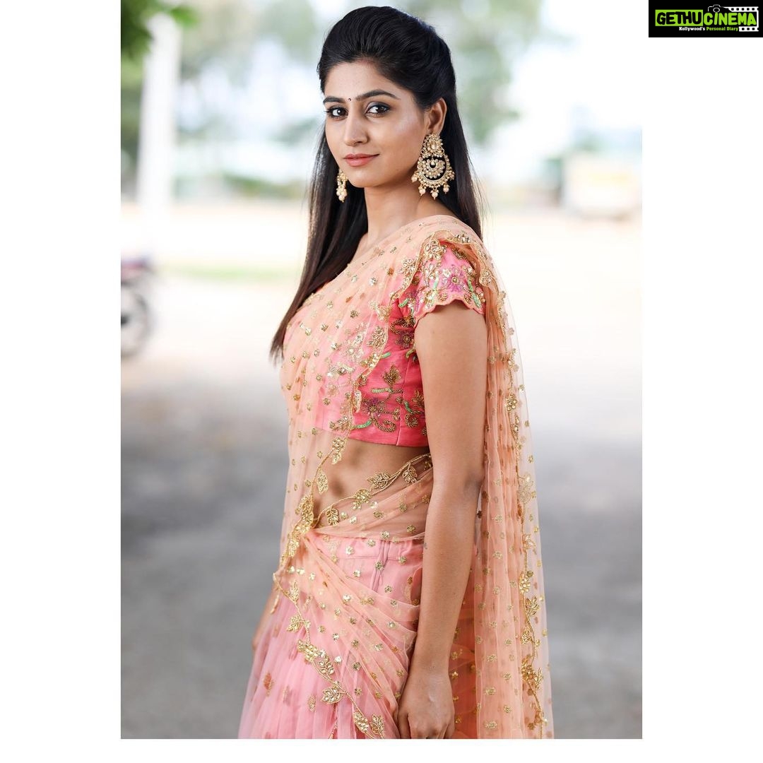Varshini Sounderajan Instagram - For #patas2sarikothaga Dussehra celebrations. Costume @firoz_design_studio Earrings @firoz_design_studio Hair @swethareddy.mandadi PC @they_call_me_keshu