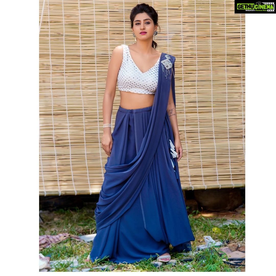 Varshini Sounderajan Instagram - For #patas2sarikothaga Costume @firoz_design_studio Jewels @firoz_design_studio PC @acharya_photography Makeup @syam_bridal_makeu_art Hair @swethareddy.mandadi