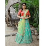 Varshini Sounderajan Instagram - Wishing you all a very happy Vinayaka chavithi.. Costume @firoz_design_studio Jewels @firoz_design_studio PC @acharya_photography Makeup @syam_bridal_makeu_art Hair @swethareddy.mandadi