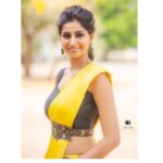 Varshini Sounderajan Instagram - Wishing you all a very happy Ugadi Tune into #etv now.. wearing @divya_varun_official for #sudheergadipelligola Styling @dhiyuu Makeup n hair @emraanartistry PC @chinthuu_klicks