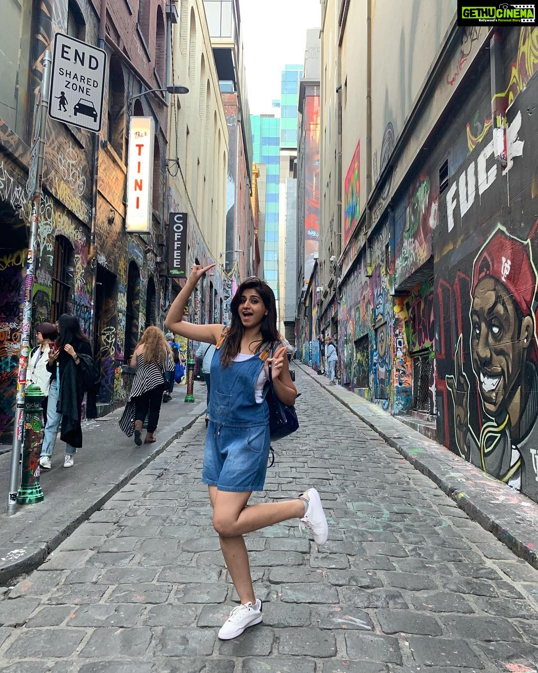 Varshini Sounderajan Instagram - Hosier Lane Street Art