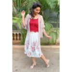 Varshini Sounderajan Instagram - For #patas2sarikothaga Costume n styling @dimple_chowdary Makeup n hair @fairies_and_brides