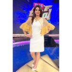 Varshini Sounderajan Instagram - For #Cash #etv #mallemala Wearing @labelmanasi