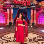 Varshini Sounderajan Instagram - Happy to be part of @jabardasth_official😍 #etv @9:30 Costume n styling @justlikethatbyanju Makeup @shearsnbrushes Hair @Gopi