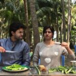 Varshini Sounderajan Instagram – Jaggu n Varun
#pelligola2 #viu #tamadamedia #annapurnastudios
@abijeet11