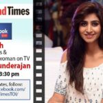 Varshini Sounderajan Instagram - Will be live on fb tomm...really excited to talk to you guys😍 @hyd_times