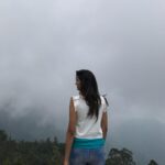 Varshini Sounderajan Instagram – All about #mountains #clouds #trees.