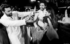 Varun Tej Instagram - Sangeeth night
Day 1 of #Nischay

#fun#love#celebration

PC- @josephradhik
