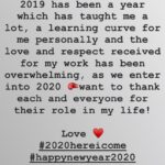 Varun Tej Instagram – #2020
#HappyNewYear2020