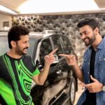 Varun Tej Instagram - Happy birthday!! My top boy!🤜🏽🤛🏽 Lots and lots of love bruv! @actor_nithiin