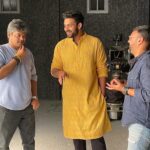 Varun Tej Instagram - Shot a kickass commercial with my fav duo @harish2you & @kamera002 !!! Had a great time!🤜🏽🤛🏽
