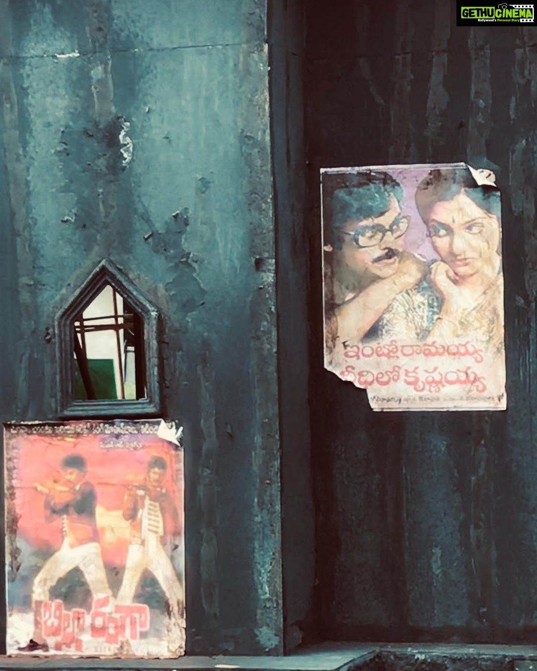 Varun Tej Instagram - Shooting an amazing vintage episode for #Valmiki Love these mega posters!