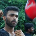 Varun Tej Instagram - Less talk, more work! #GhaniBTS 🥊🥊🥊 #GhaniFromApril8th