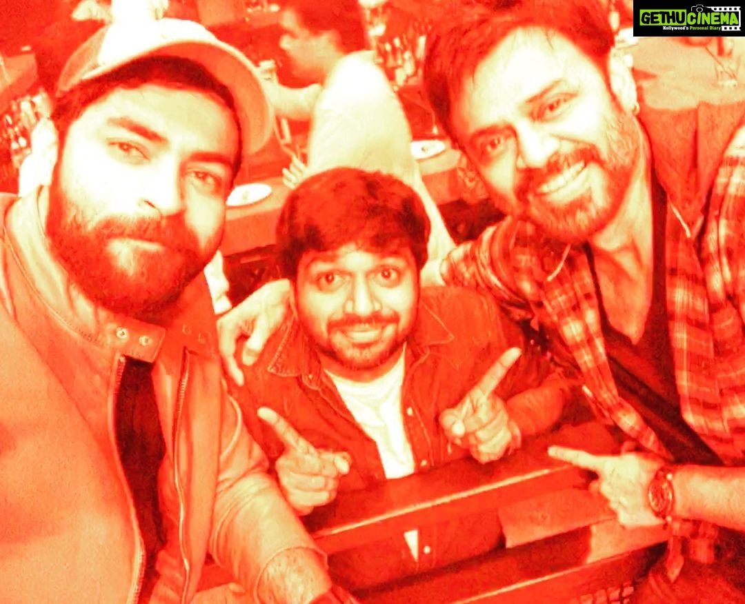 Varun Tej Instagram - A snap from the good times with these two! Major missing! #throwback#F2