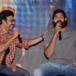 Varun Tej Instagram - Today at #Aladdin movie press interaction with my genie @venkateshdaggubati Coming to theatres near you on May 24th!! #Aladdin
