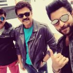 Varun Tej Instagram - The F2 Trio!!! 😜😎😉 #shootdiaries#F2