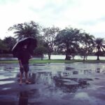 Varun Tej Instagram - Love the rain..but not when we have to stop shoot! 😒 #f2#shootlife#bangkok