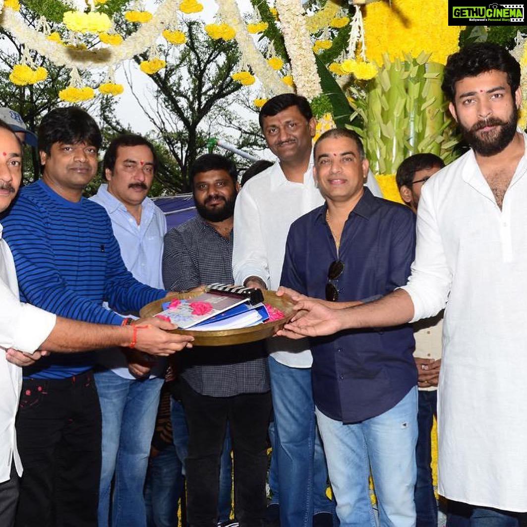 Varun Tej Instagram - New chapter begins! #Valmiki 🎬 @harish2you