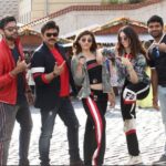 Varun Tej Instagram - Shooting with this super fun team in #prague #shootlife @venkateshdaggubati @tamannaahspeaks @mehreenpirzadaa #anilravipudi #F2