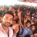 Varun Tej Instagram - Started my day with these lovely kids...Couldn't ask for anything better.. #thankyou