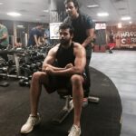 Varun Tej Instagram - Working out towards our goal.. Half way through! @kuldepsethi lets do this!! 💪🏽💪🏽💪🏽 #fitness#sundaymotivation
