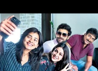 Varun Tej Instagram - Such a nice picture with these lovely people!.. Had a great time with each one of you through this film #Mister @ihebahp @itsmelavanya 🤗🤗🤗