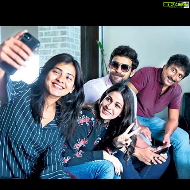 Varun Tej Instagram - Such a nice picture with these lovely people!.. Had a great time with each one of you through this film #Mister @ihebahp @itsmelavanya 🤗🤗🤗