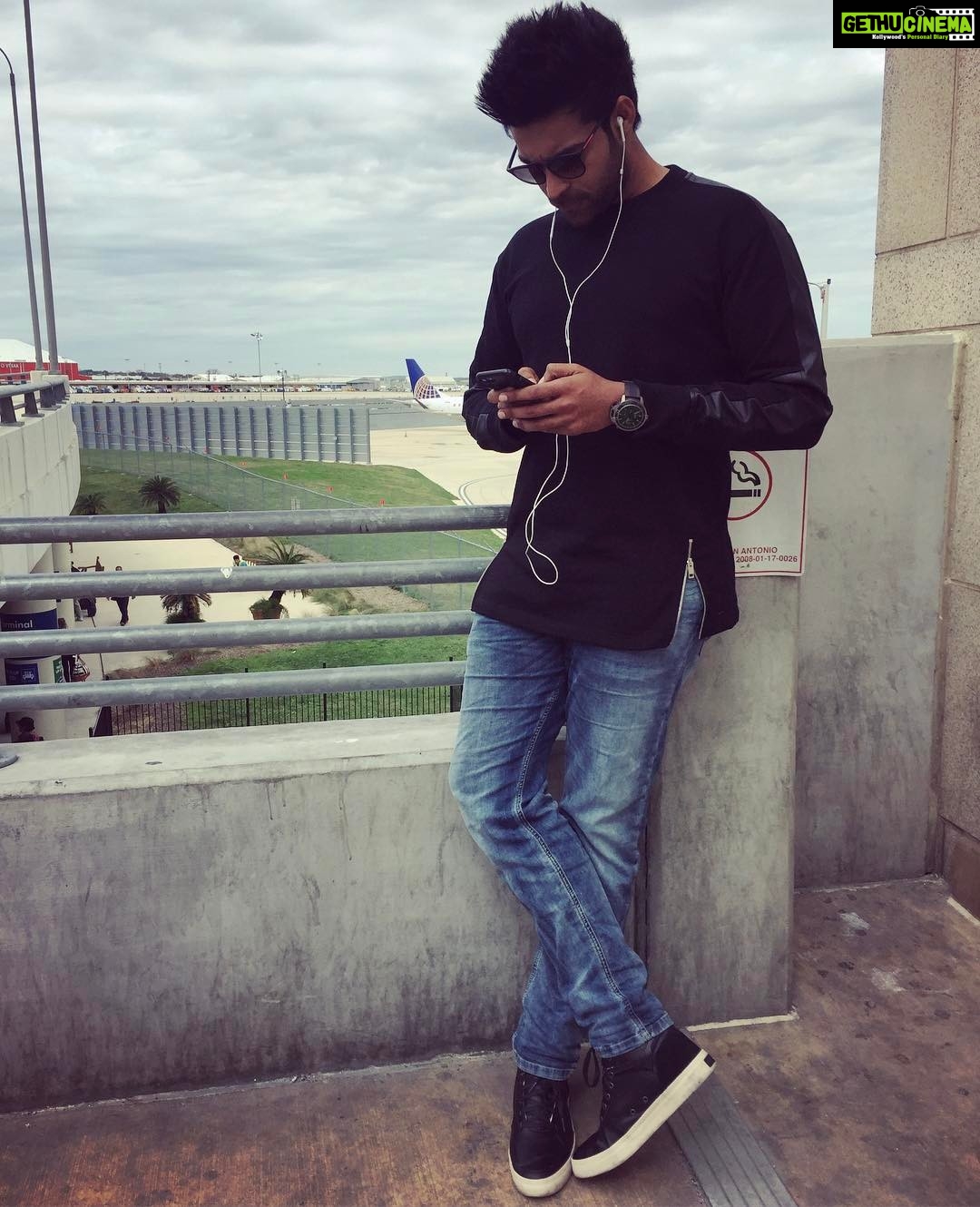 Varun Tej Instagram - Travel...Shoot...Sleep...Repeat!! #Fidaa San Antonio International Airport