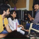 Varun Tej Instagram - My hero!..MegaStar! Shoot starts #chiru150firstdayshoot