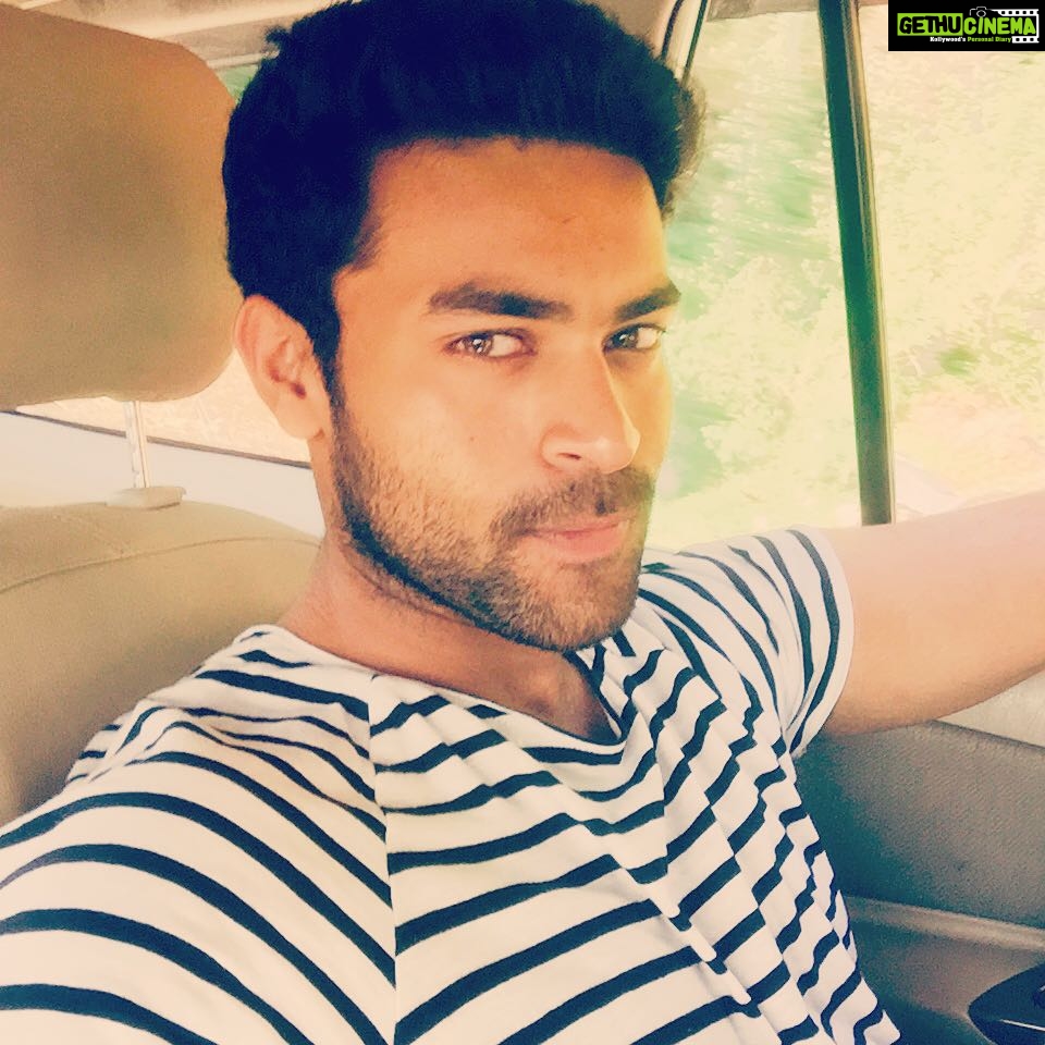 Varun Tej Instagram - #ontheway#shoot#selfie#sleepdeprived #daynnight#work#goa#morjim