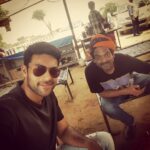 Varun Tej Instagram - Enroute khejarla to jaisalmer with puri garu in his rajasthani avatar..#shoot#loafer#drive Jodhpur-Jaisalmer highway